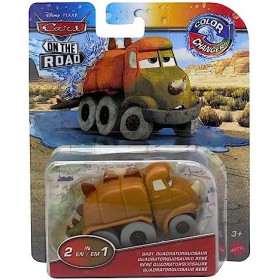 Cars Quadratorquosaurio Bebé 1:55 Cambia de Color Mattel